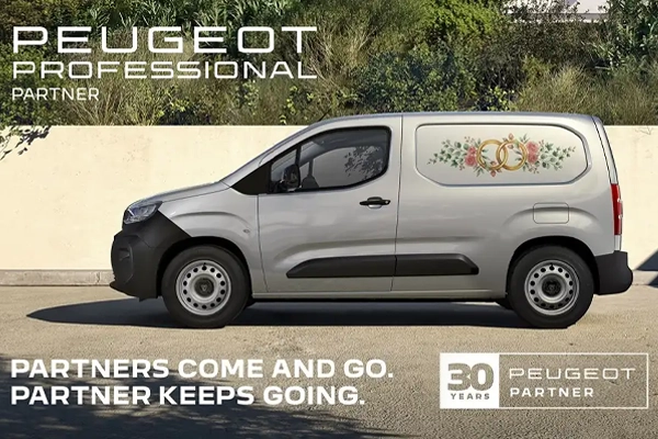 Peugeot Partner отмечает 30-летний юбилей: три десятилетия практичности, технологий и развития