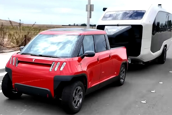 Мини-электропикап от сооснователя Tesla тянет больше, чем Cybertruck