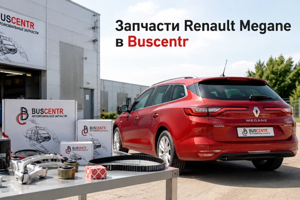 Запчасти Renault Megane в Buscentr: разбираем машину по системам